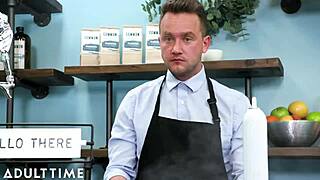 i can't believe barista slammed inside milf alura jenson's pussy