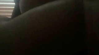 Big booty neighbor bent over at the stairs