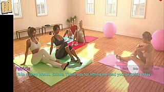 a wife and stepmother in cartoon anime hentai game