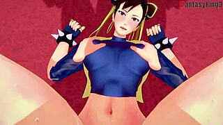 Chun-Li Fucking In Fortnite Street Fighter Fantasy!