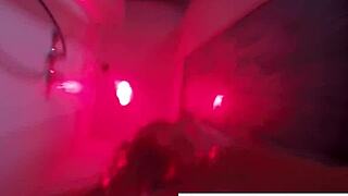 Kendra Cole masturbates wildly in the shower, her skinny brunette body soaking wet!