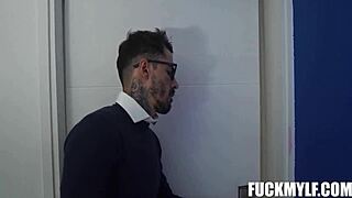 Fighting for a promotion. Amanda Rabbit and Mike Zander engage in intense reality sex.