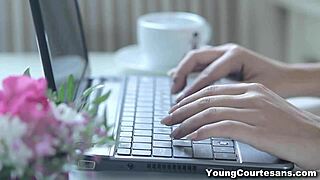 Descriptive Young Courtesan Christy Charming Enjoys Her Teen Sex Hobby