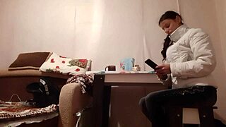 She traded cunnilingus for an iPhone with lesbian illusion girls