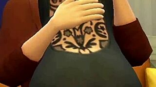 Redhead gets licked and fucked hard by old man in cuckold scene.