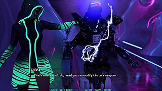 3D porn game featuring busty blondes and intense action