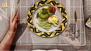 Exploring the inn in the game 😊