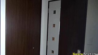 Skinny Asian twink gets fingered in hardcore scene