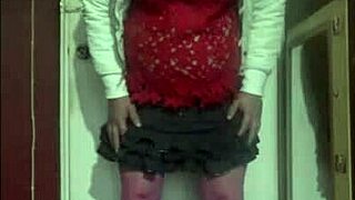 You ask, Pissing as a bisexual crossdresser, I love tasting my own