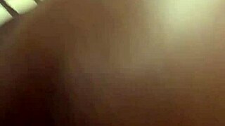 Big booty neighbor bent over at the stairs