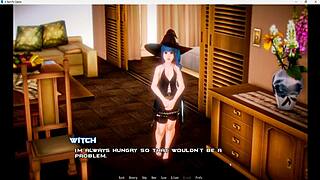 nurse dominates patient in raw bdsm deepthroat session.