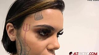 Busty tattooed cutie genevieve sinn shares behind-the-scenes insights