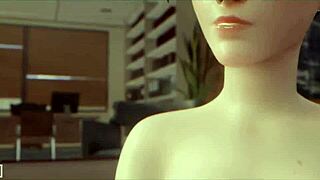 Tracer slams guy hard in wild 3D anime action tonight