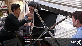 Boss Lifts Secretary's Dress 😊