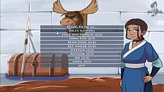 avatar the last airbender four elements trainer part 6, cartoon anime rough boobs hentai game big tits sexy brunette sex