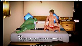 nurse dominates patient in raw bdsm deepthroat session.