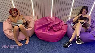 Aikabett Gets Big Cock In Tight Pussy!