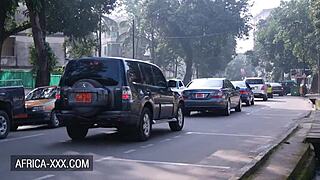 Amateur Ebony Beauty's First Date Turns Into Sensual Sex With Black Guy