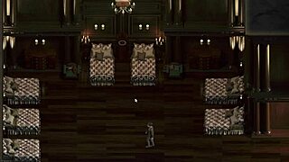 A group of people engage in various sexual activities while playing a video game