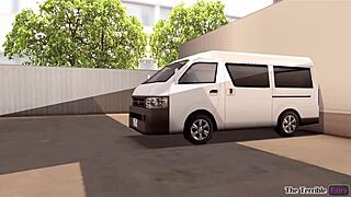 ttf characters reunite heatedly in anime cartoon style