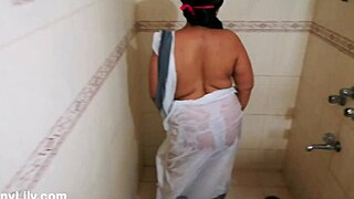 Best Indian Shower Striptease Porn Video By Hot Desi Bhabhi Showing All