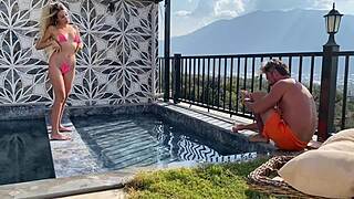 Amateur Couple Fucking Outdoor With Monster Cock