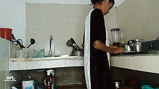 Delicious Babysitter’s Tight Colombian Ass Ready for Hard Pounding