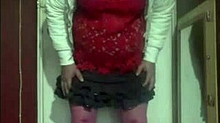 You ask, Pissing as a bisexual crossdresser, I love tasting my own