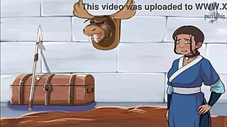 avatar the last airbender four elements trainer part 6, cartoon anime rough boobs hentai game big tits sexy brunette sex