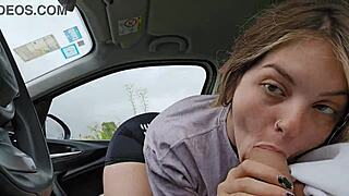 They caught me blowing my stepbrother in the car!