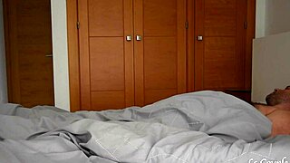 wife catches husband masturbating and craves sucking his hard cock in steamy 69