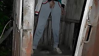 I caught my neighbor masturbating on the street, wanna join?