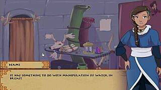 avatar the last airbender four elements trainer part 6, cartoon anime rough boobs hentai game big tits sexy brunette sex