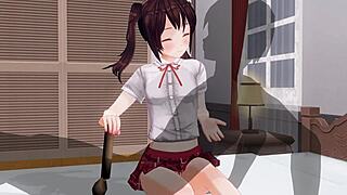 Sister teases anal while edging handjob!