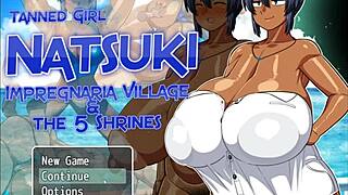 Man, this tanned girl Natsuki in hentai game ep 16 got me with that happy ending against Lord Impregnaria!