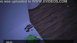 dreams of desire - bottle spinning game with 3 girls and lesbian sex of alice with landlady