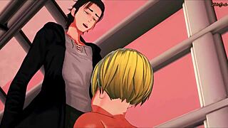 eren FUCKING armin hard after the TIME SKIP - on titan hentai