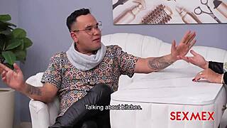 this fake gay man gali diva seduced me with a blowjob and cum in mouth