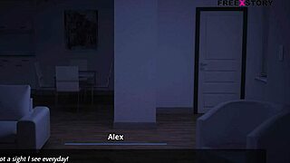 dreams of desire - bottle spinning game with 3 girls and lesbian sex of alice with landlady