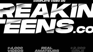 Hot Teen Begs for Anal Sex and Gets Deep Creampied