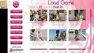 a wife and stepmother in cartoon anime hentai game