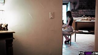 i caught kyler quinn masturbating her pussy