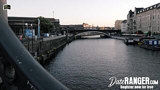 German fake tits milf Julia Exclusiv banged by bwc bull in public bar