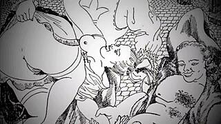 vintage erotic drawings come alive