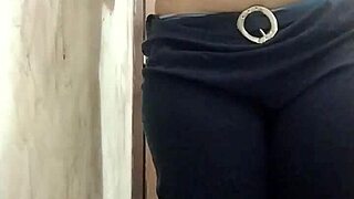 indian step sister's bathroom ass fucking: taboo yet tempting teen 18+ action