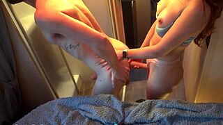 Are you prepping him for a real cock with that strapon dildo? Pure pegging pleasure!