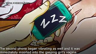 A suggestive call to the vagina in this horny secretary's office scene