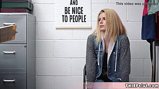 Why Does Cute Blonde Teen Madison Keep Stealing at Shop?