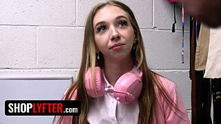 Repeat Offender Back for More Rough Riding with Shoplyfter! What a Wild Scene!