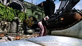 Chaconne Sucks Off Aya In Public!